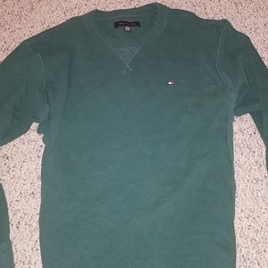 Tommy Hillfiger green sweater